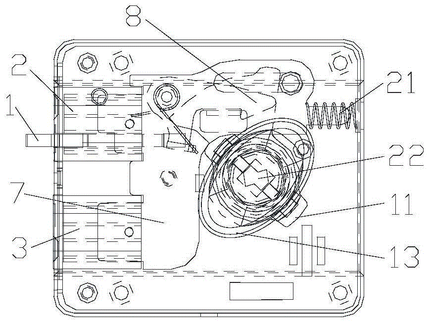 A self-locking door lock with an electromechanical universal unlocking method