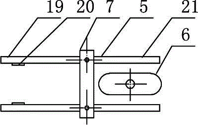 A duck tongue pulling machine