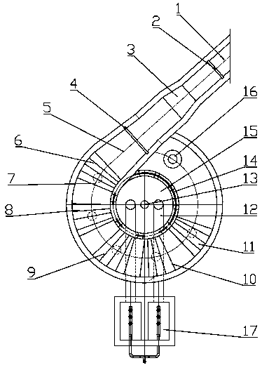 A high-level water source drip irrigation gravity turbine sand filtration system