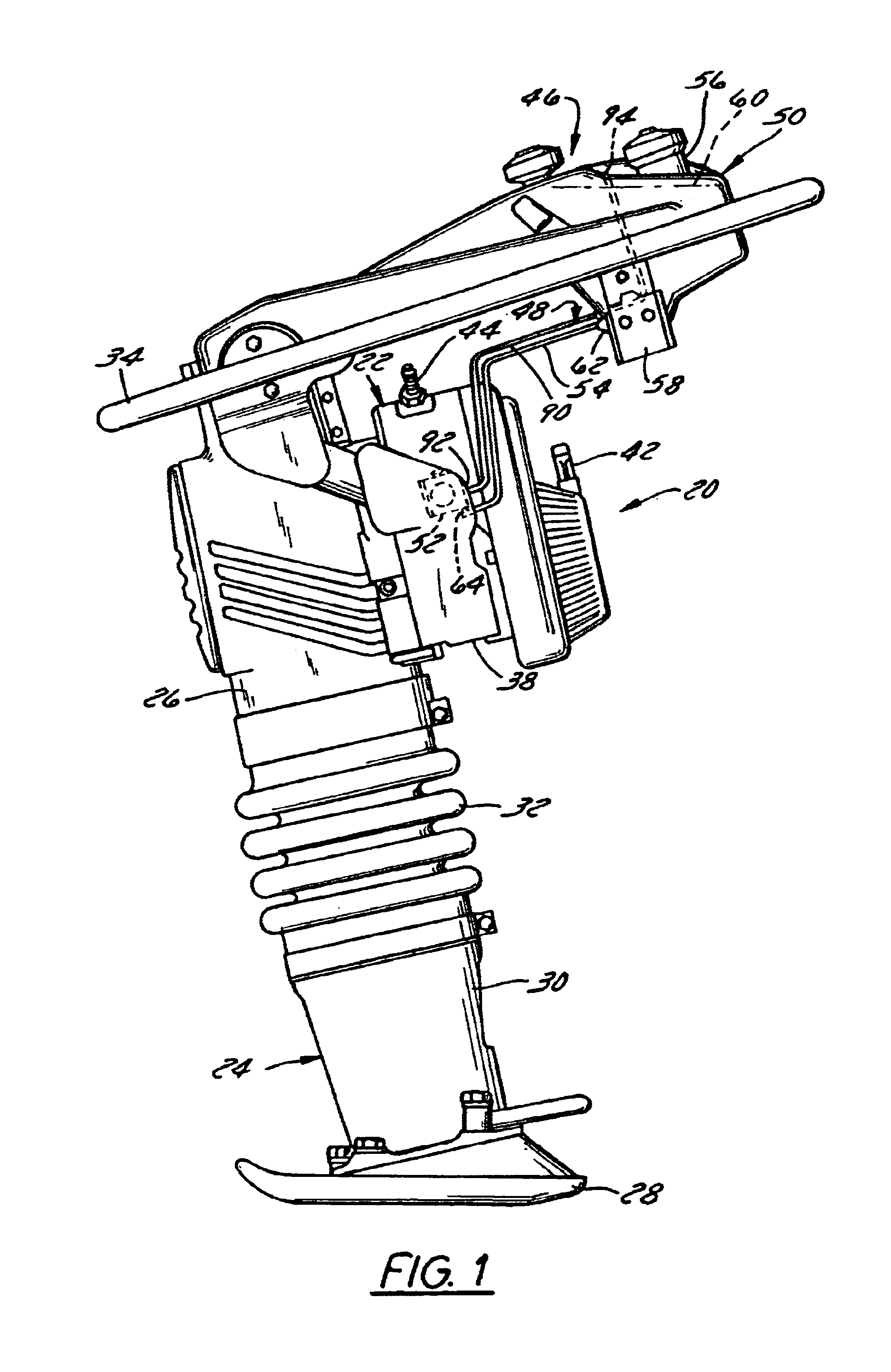 Diaphragm carburetor with air purge system