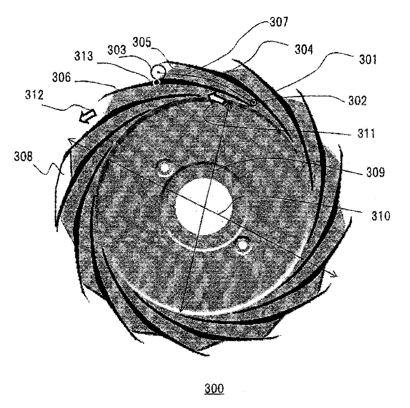 Electric air blower and electric dust collector provided with the same