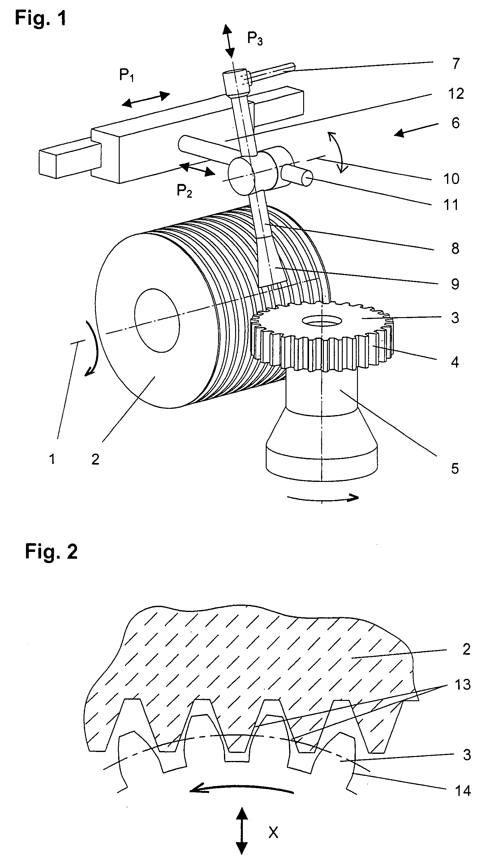 Process for monitoring the setting of the coolant nozzle of a grinding machine