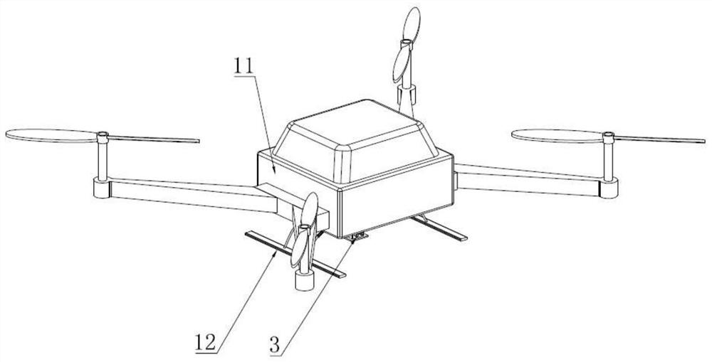 A remote sensing monitoring system for monitoring crop growth