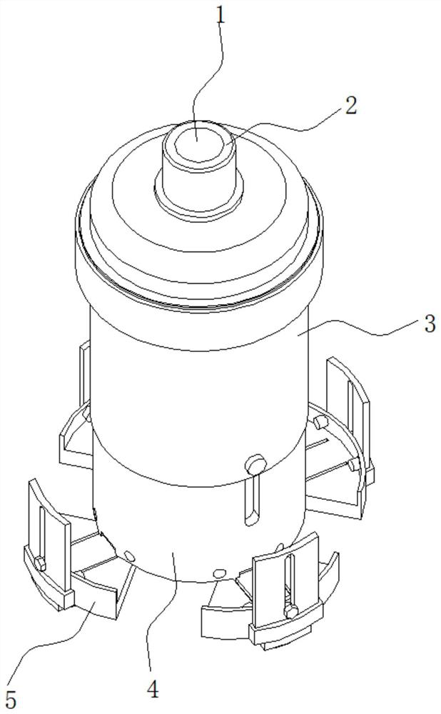 Wear-resistant and collision-resistant echo probe for ultrasonic flaw detection