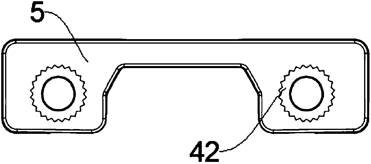 Washing machine fixing mechanism and washing machine