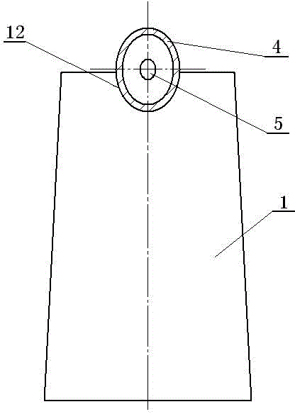 Anti-drop hoe convenient for replacing hoe handle