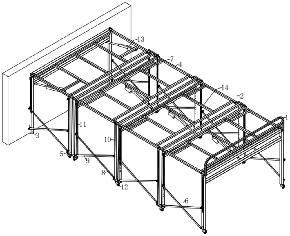 Classroom midair noon break bed