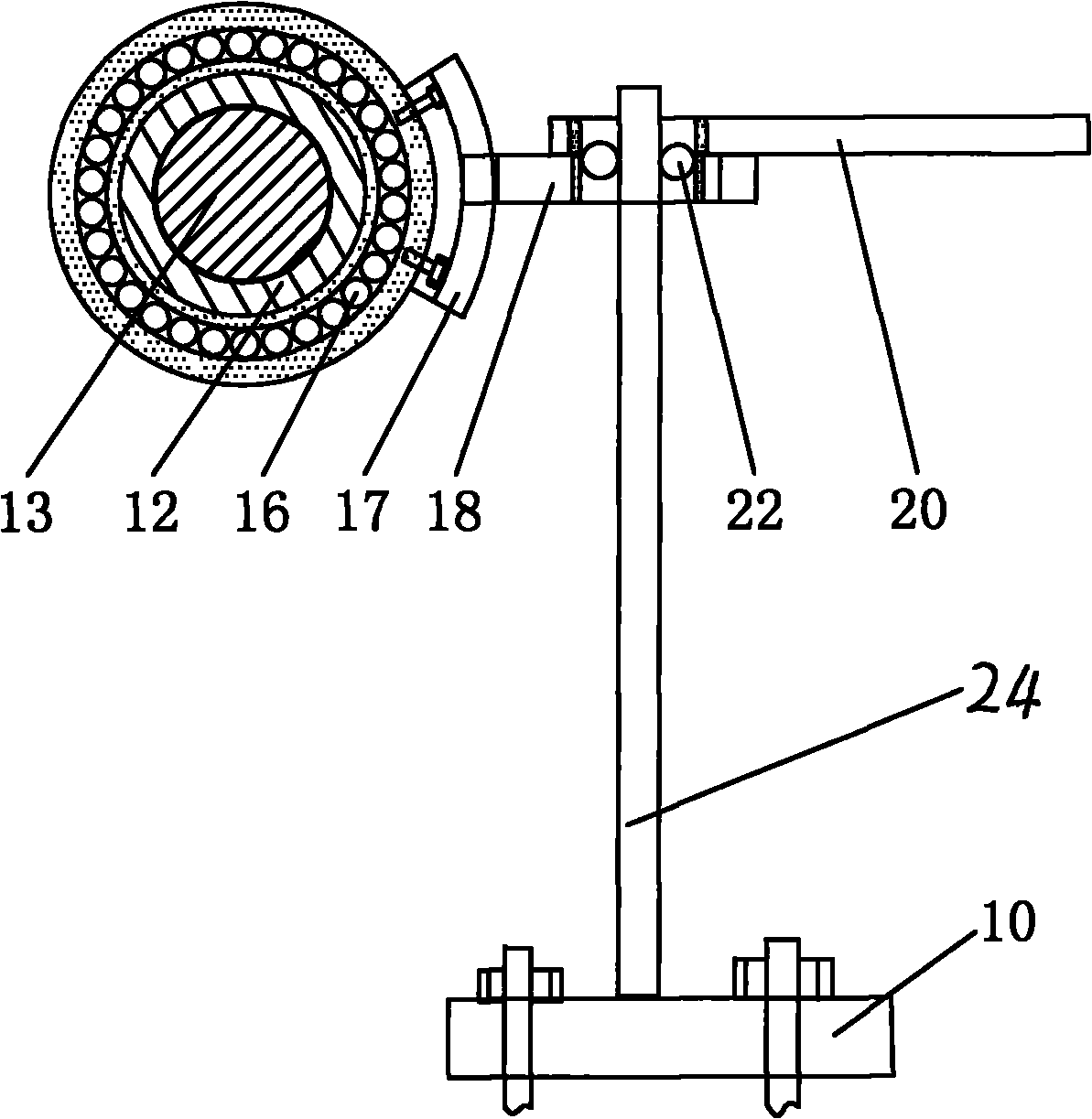 Permanent-magnetic speed regulation driving system