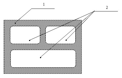 Method for preparing self-thermal-insulation concrete building block
