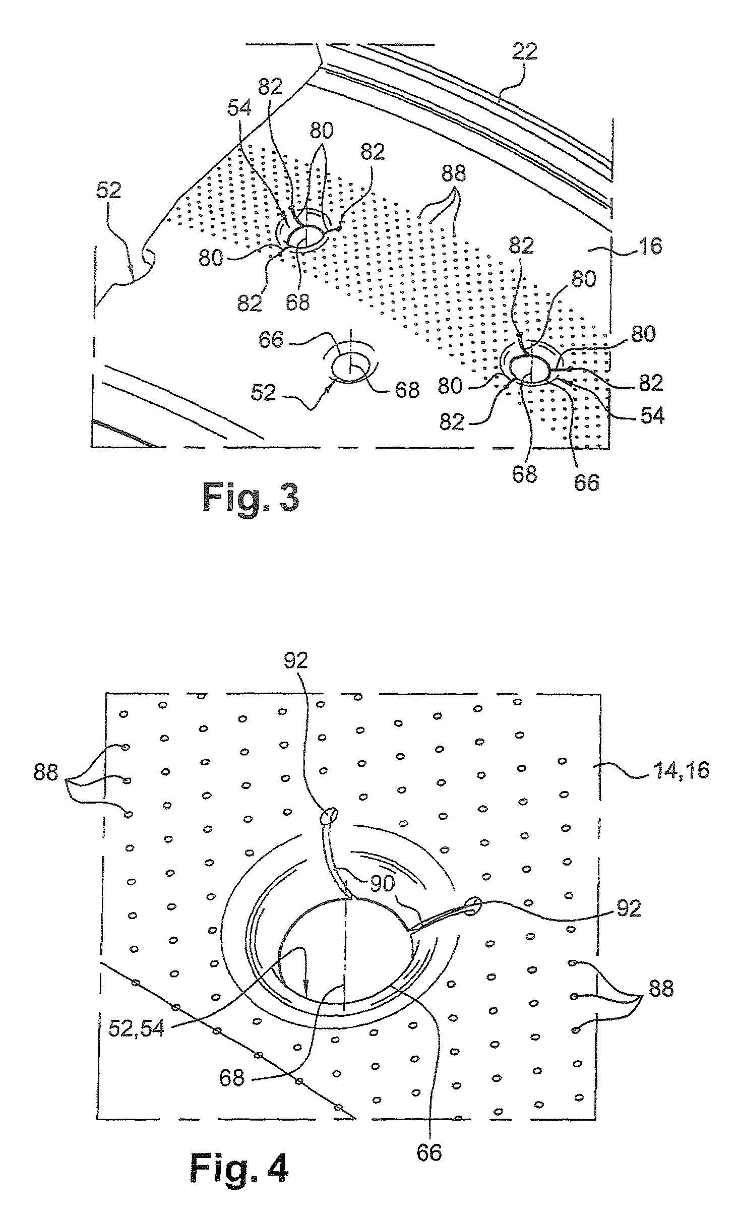 Combustion chamber in a turbomachine