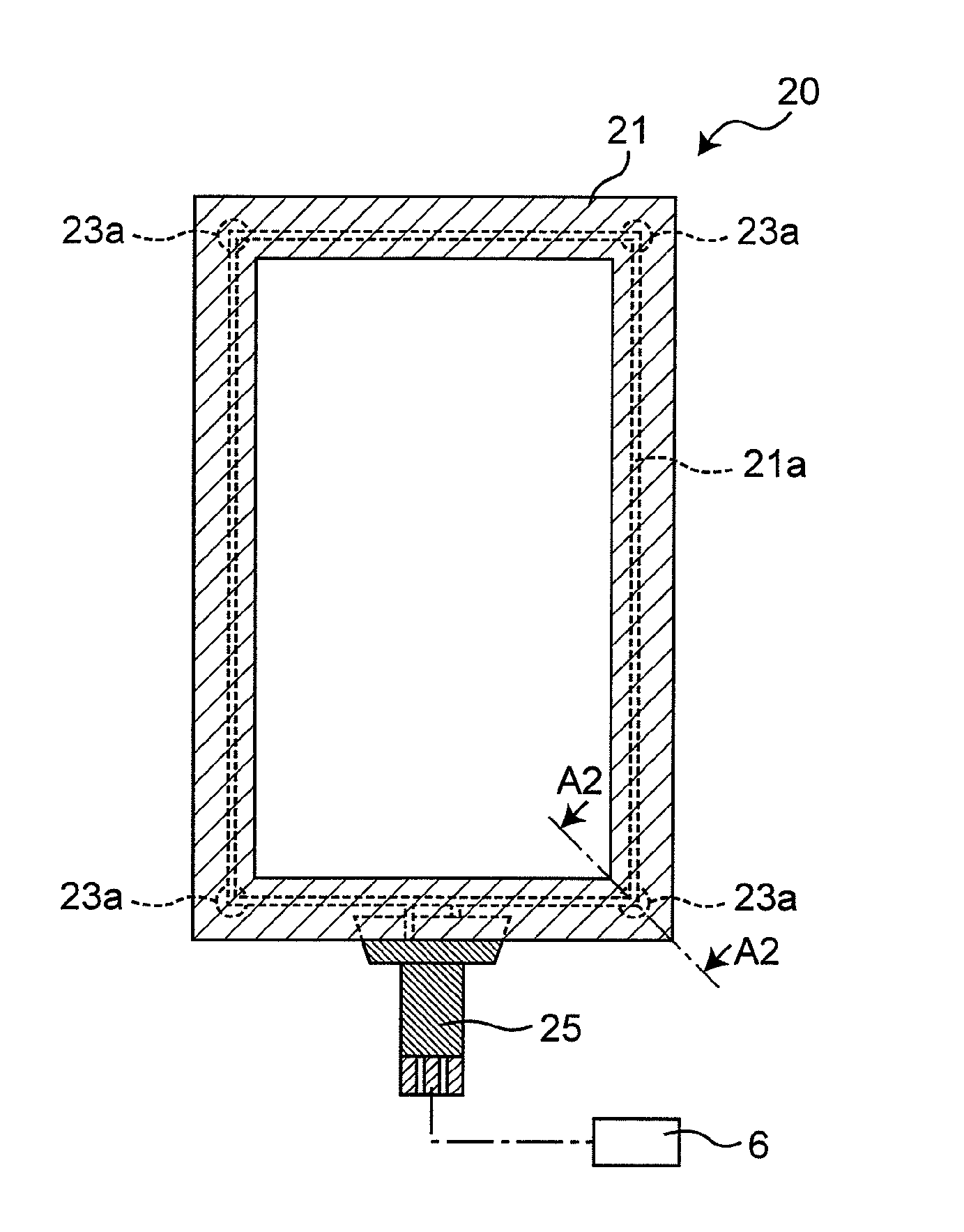 Touch panel having press detection function and pressure sensitive sensor for the touch panel