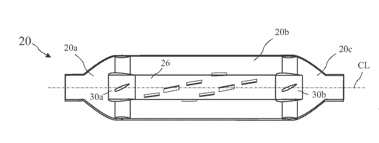 Engine Exhaust Extractor With Internal Airfoils and Method of Manufacturing