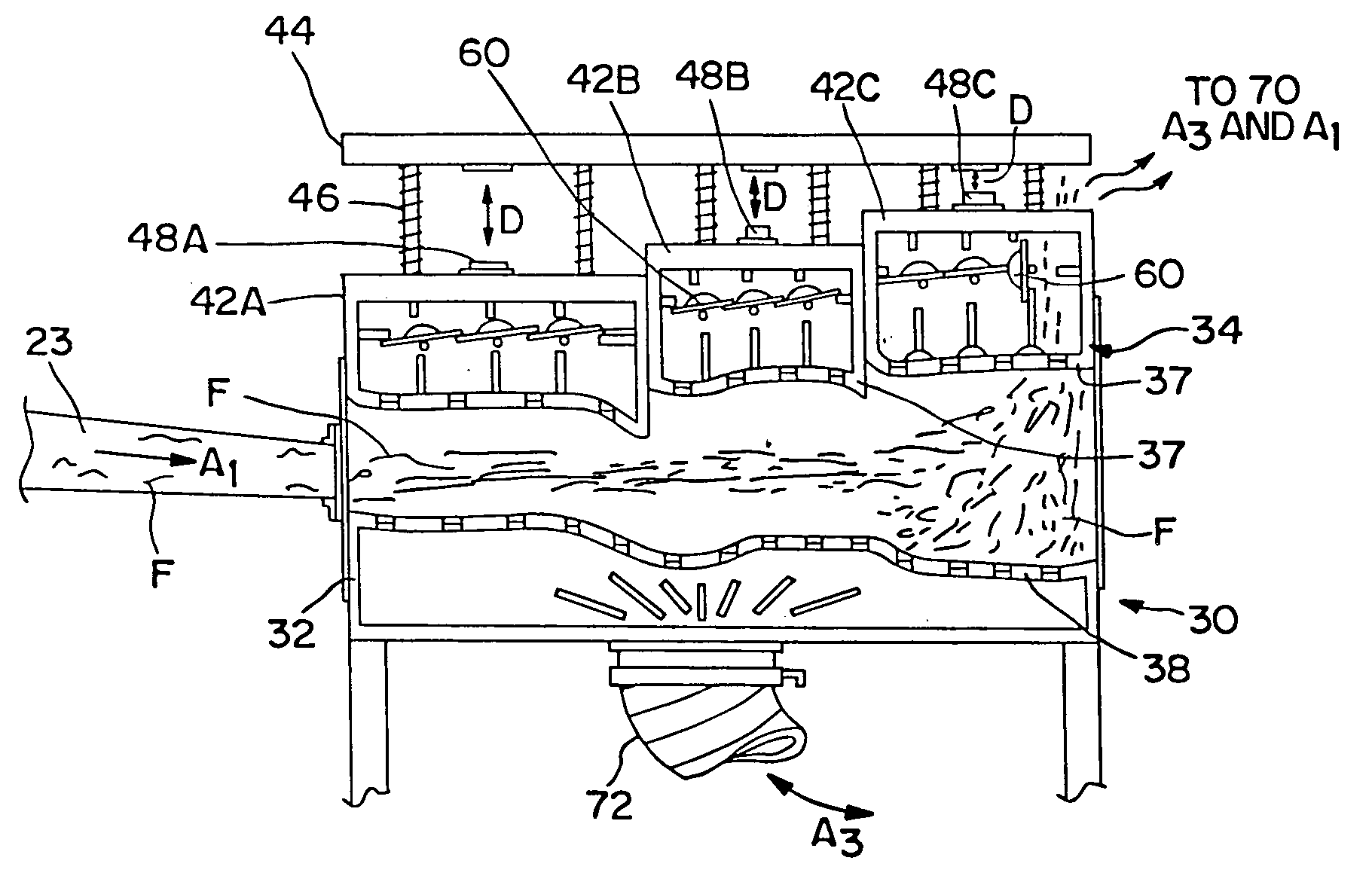 Rotary apparatus for forming decouplers for vehicle interior components