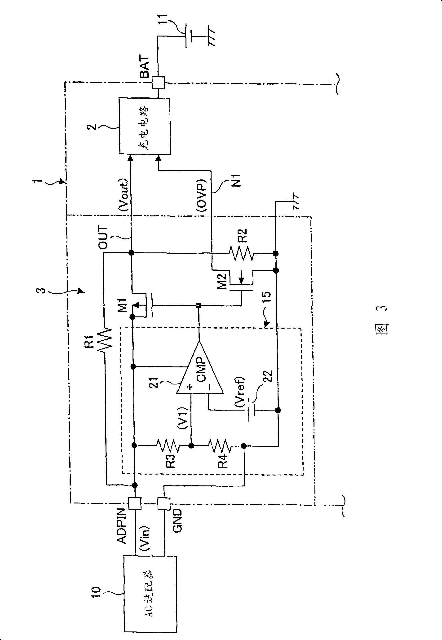 Excess voltage protection circuit, method of protecting a circuit from excess voltage, and semiconductor apparatus having the excess voltage protection ciruit