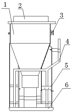 Novel feed trough device capable of being used wetly and dryly