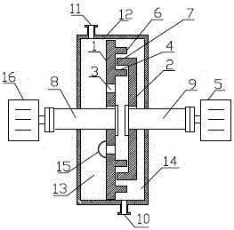 Double rotor pipeline type emulsifier