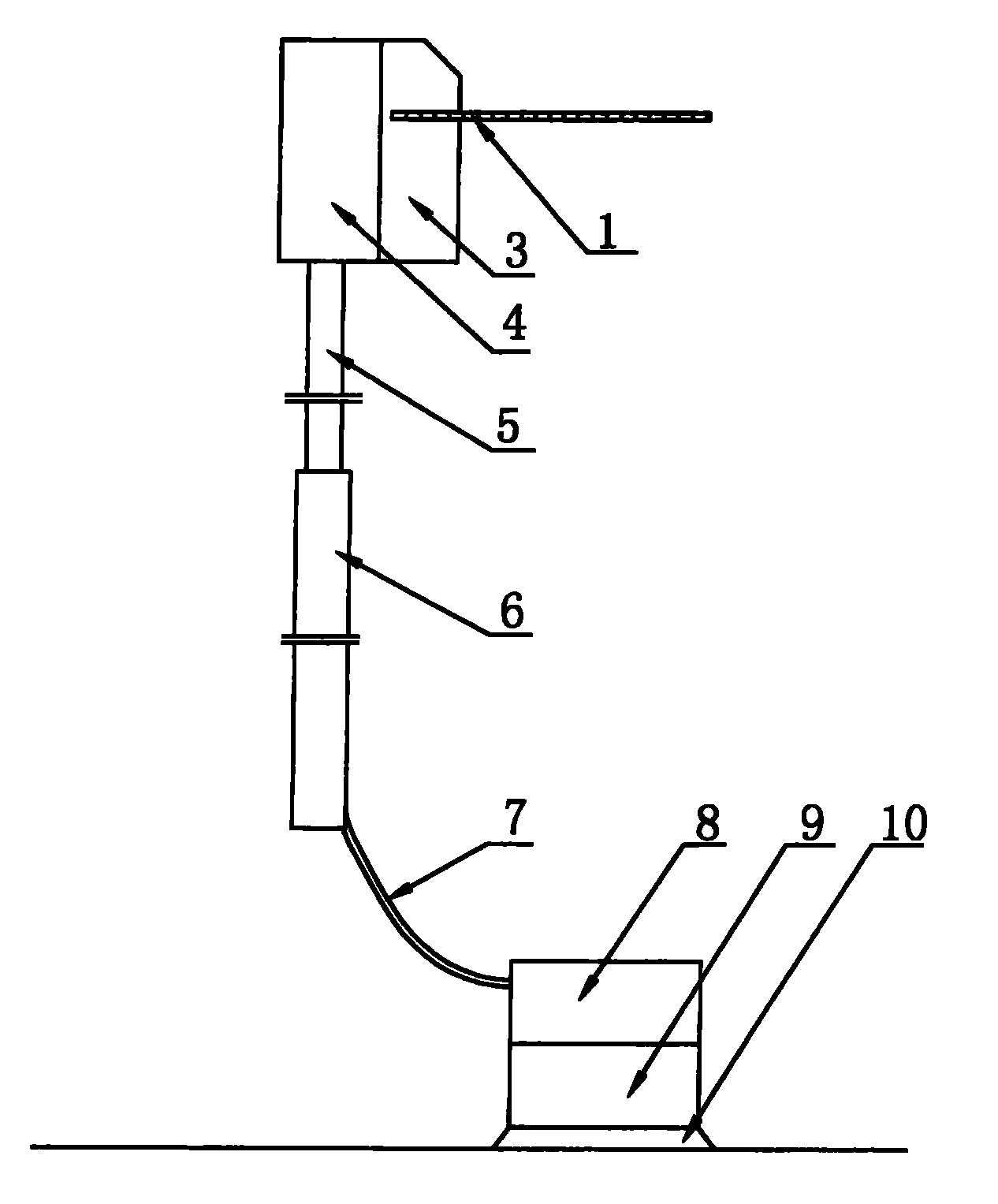 Device for harvesting palm fruit