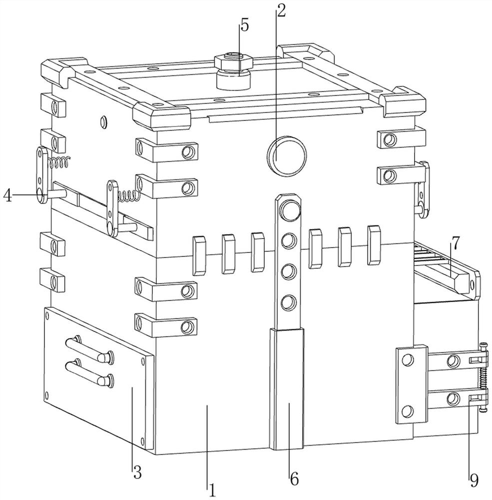 Needle tube processing device for anesthesiology department