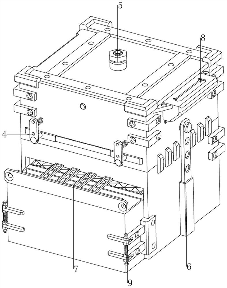 Needle tube processing device for anesthesiology department