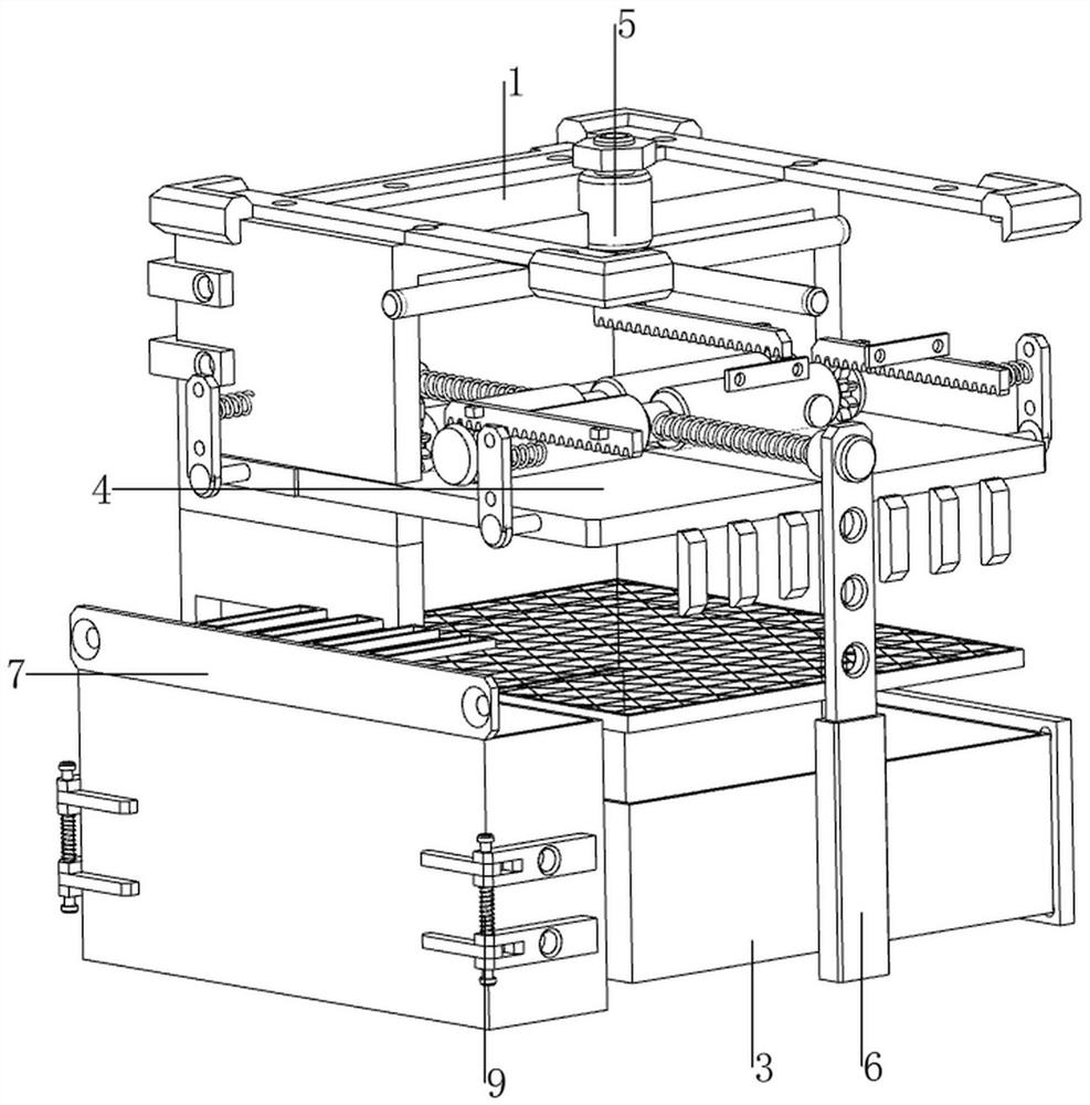 Needle tube processing device for anesthesiology department