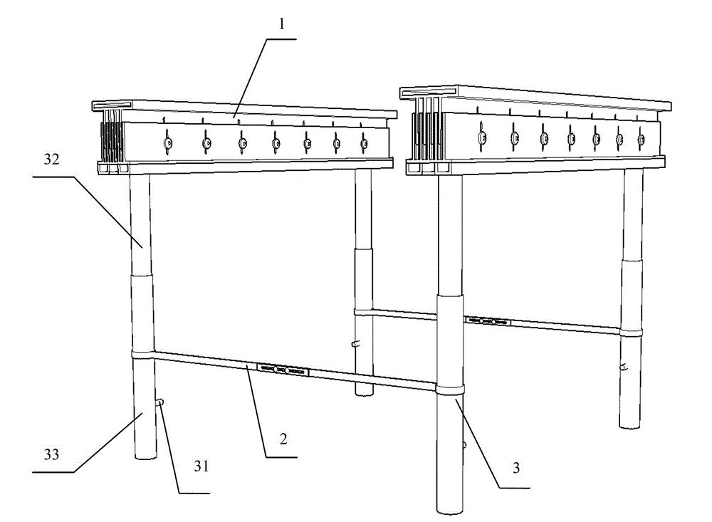 Adjustable double-resistance energy absorption anti-impact hydraulic support frame