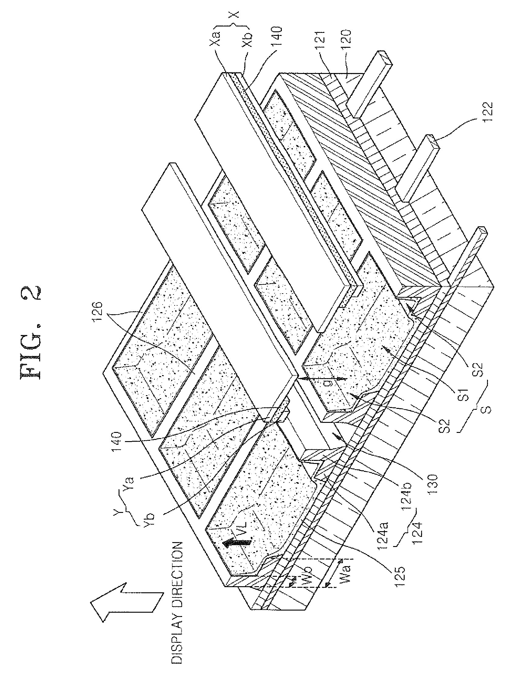 Plasma Display Panel Characterized by High Efficiency