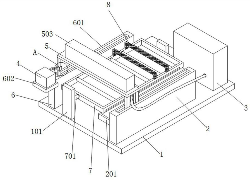 Special preoperative body surface disinfection equipment for thoracic surgery