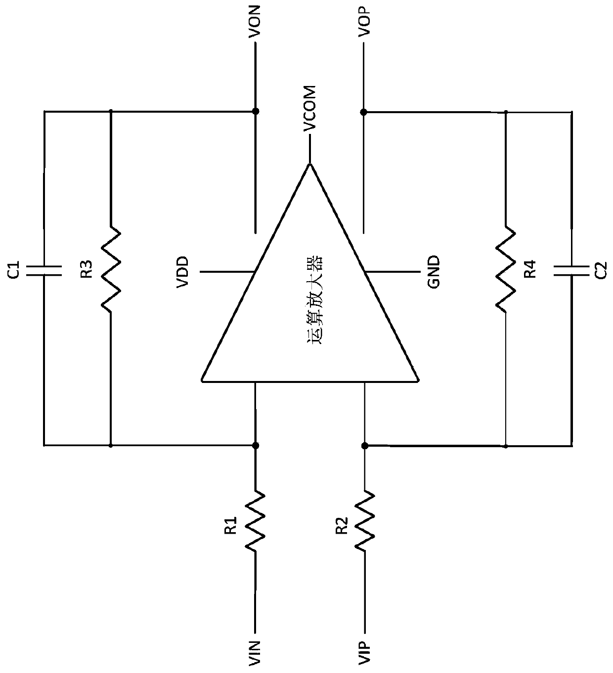 Radio frequency ultra wide band-driven amplifier chip