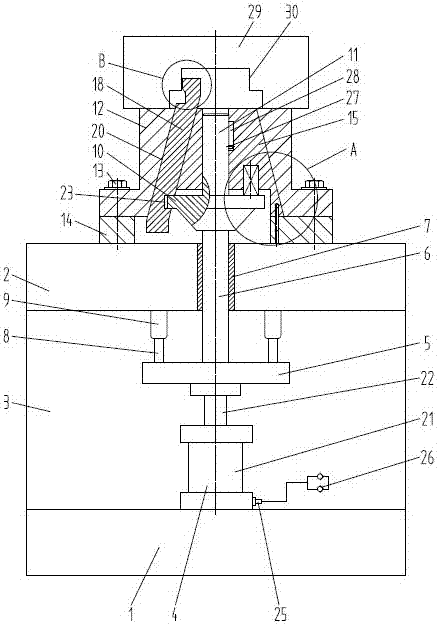 Clamping-claw-type centering clamping device