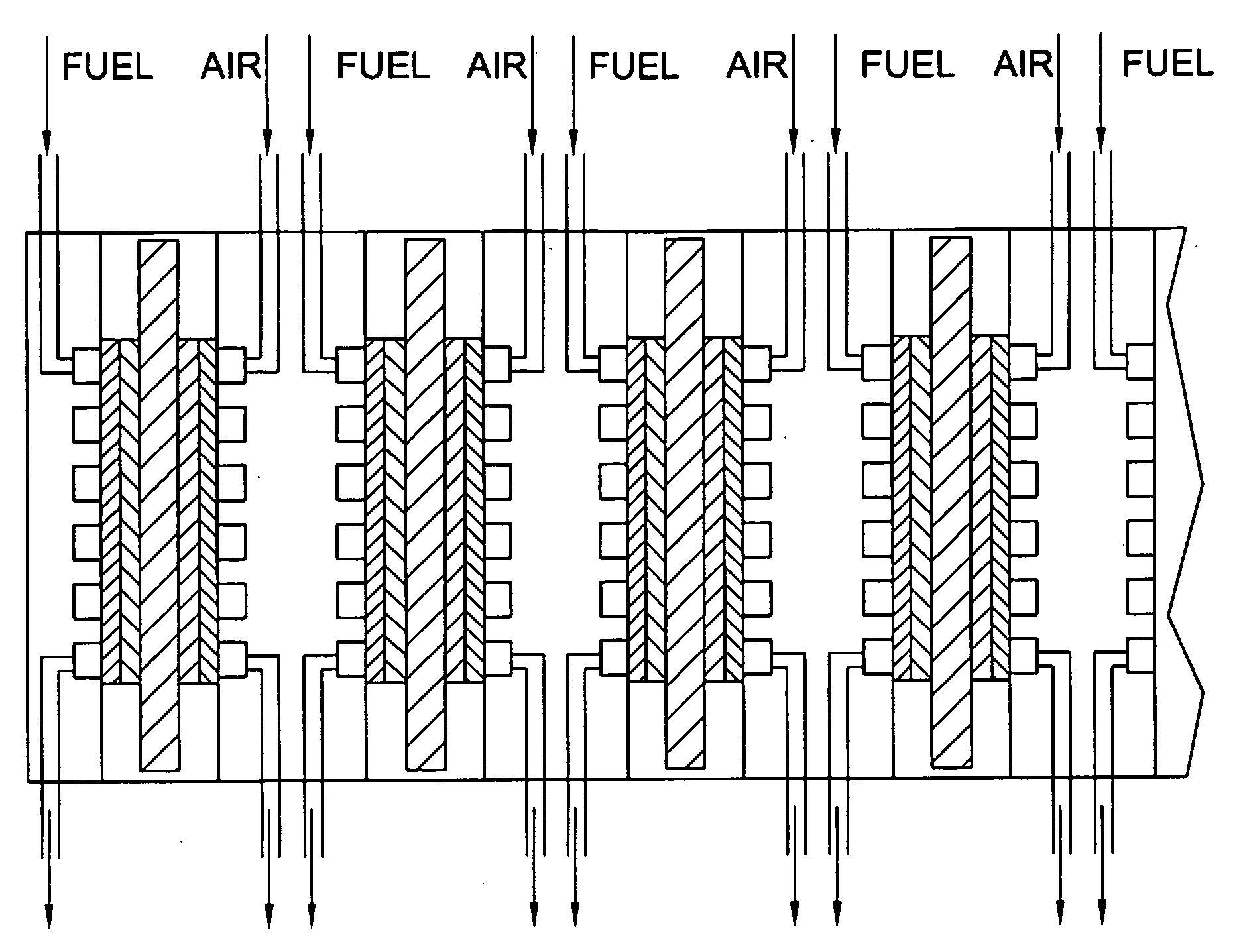 Fuel cell with proton conducting membrane
