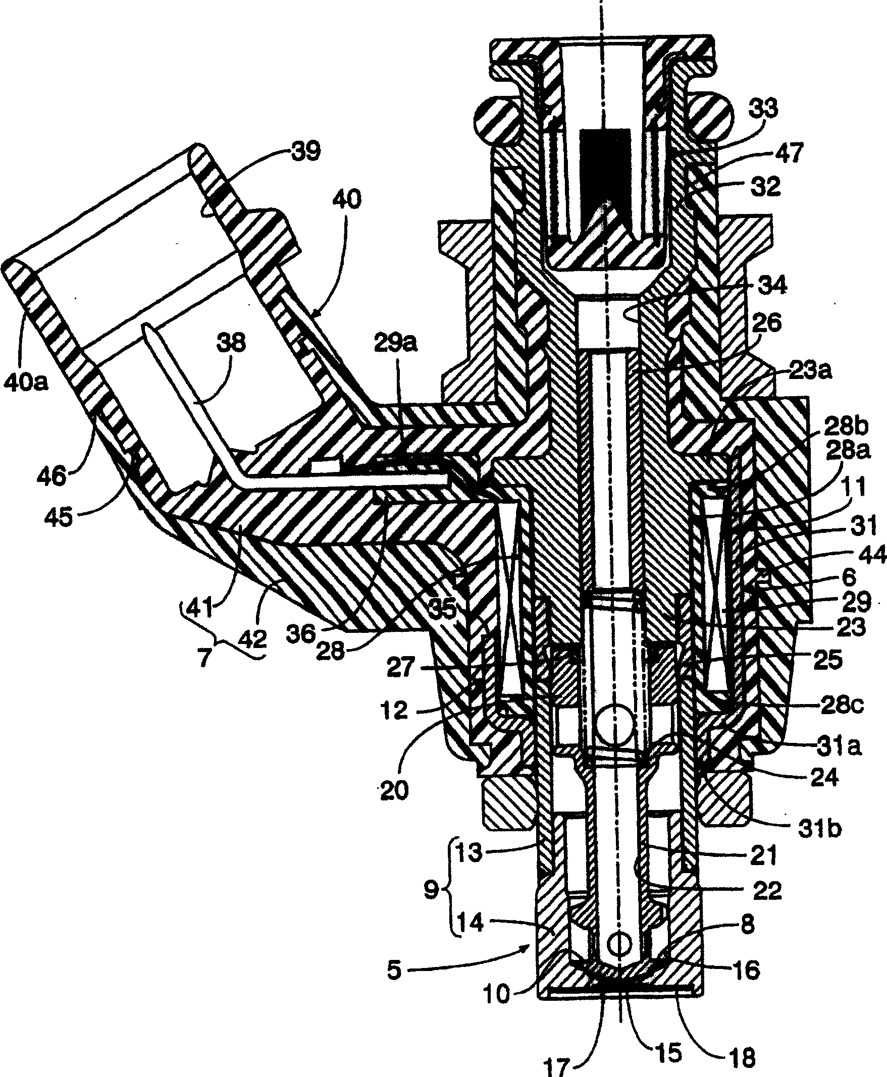 Solenoid fuel jet valve