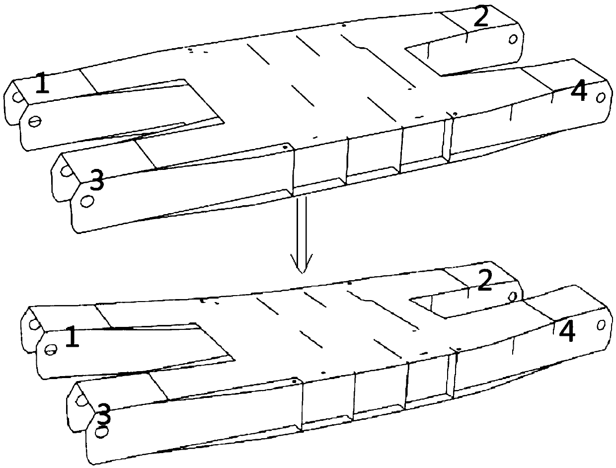 High-impact-load distributing mechanism