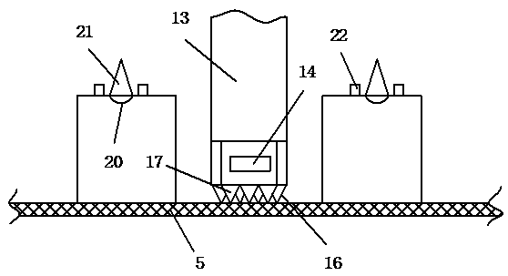 Corn straw crusher