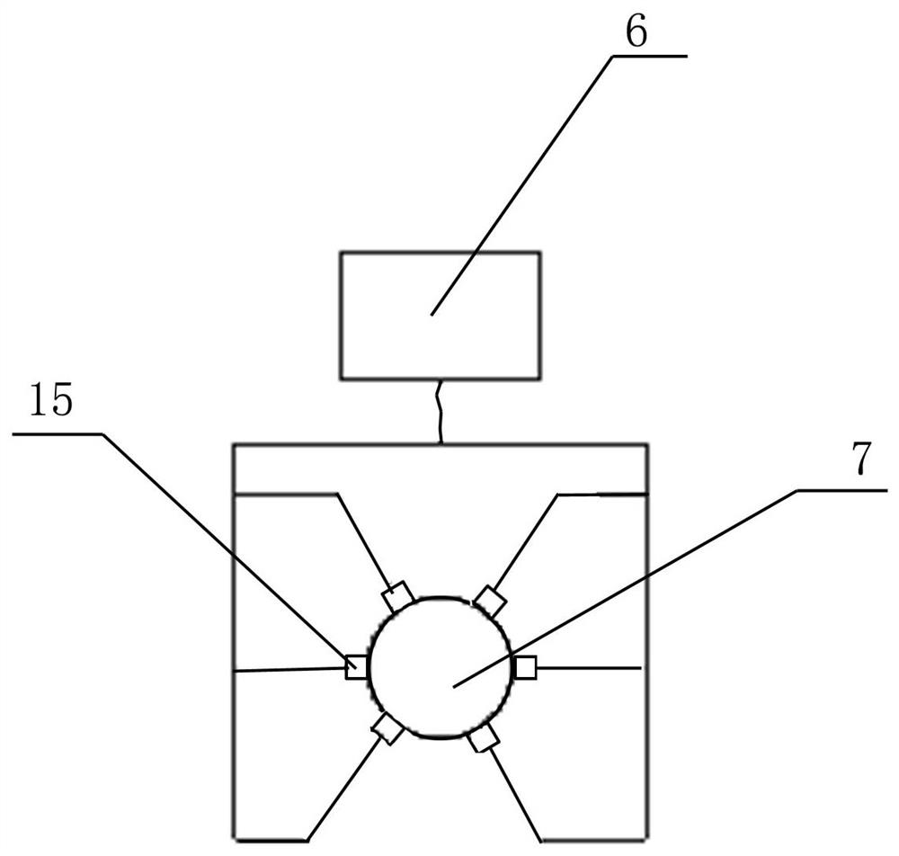 Method and device for removing carbon deposit in quench cooler of hexafluoropropylene reaction equipment