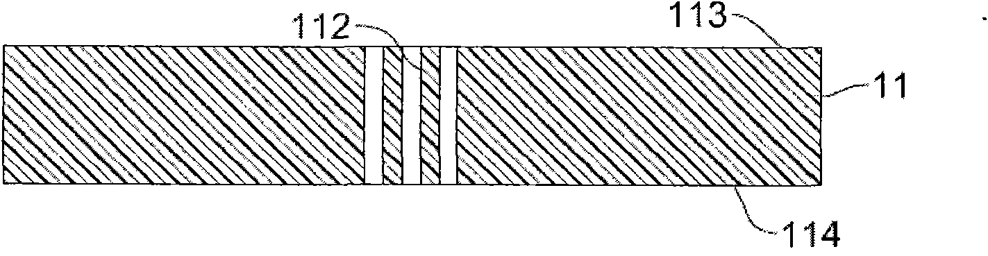 High heat radiation LED (Light Emitting Diode) nonmetal substrate and high heat radiation LED element as well as making method thereof
