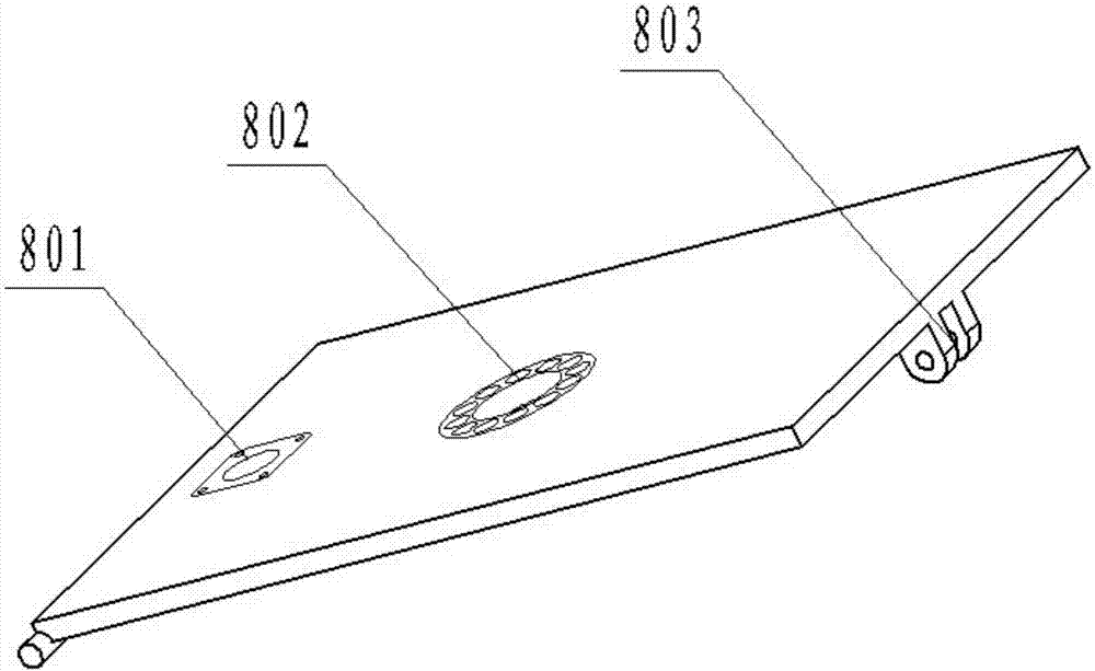 Fluctuating type automatic shake-up device for lab test tubes