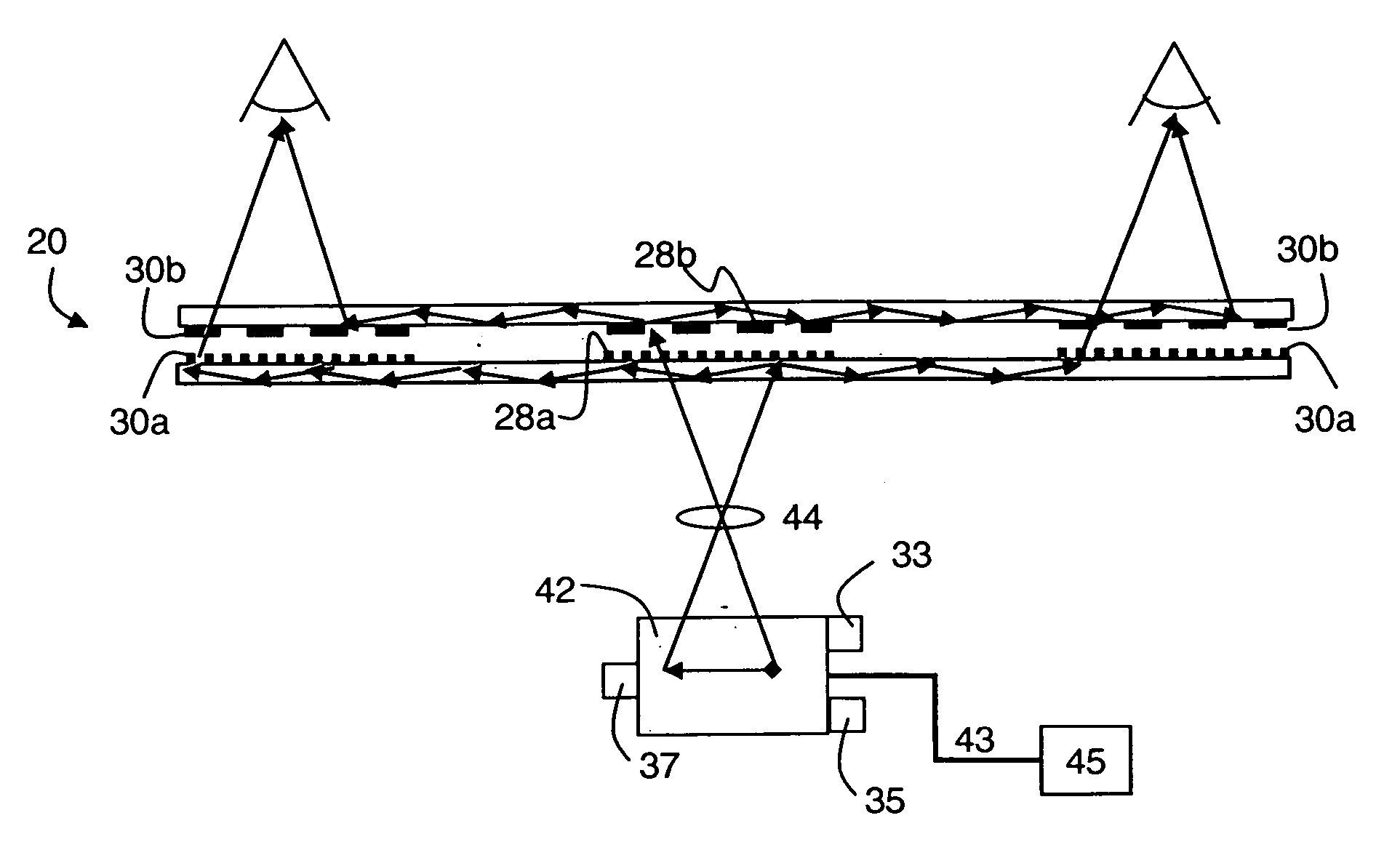 Multi-plane optical apparatus