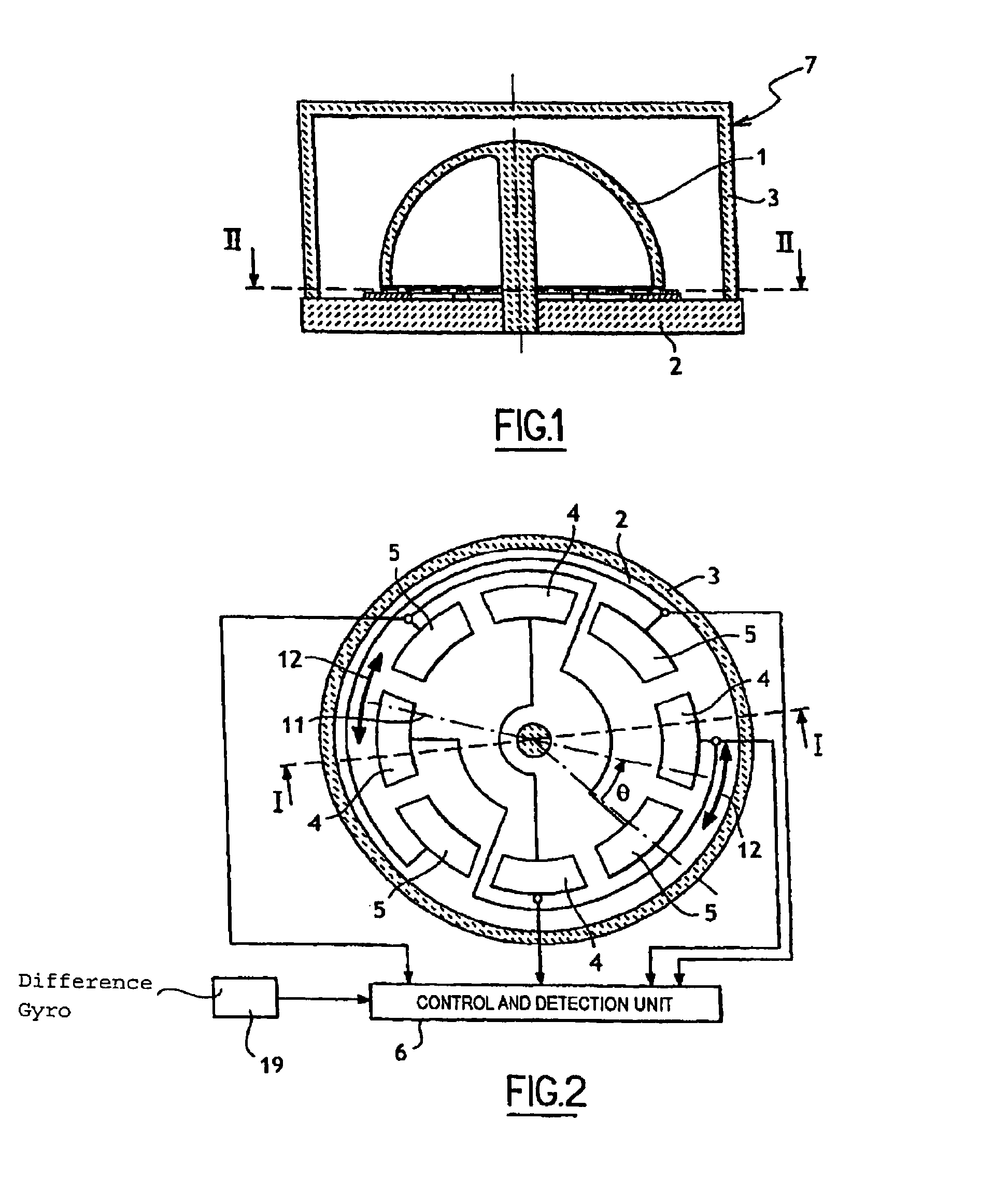 Method of determining a speed of rotation of an axially symmetrical vibrating sensor, and a corresponding inertial device