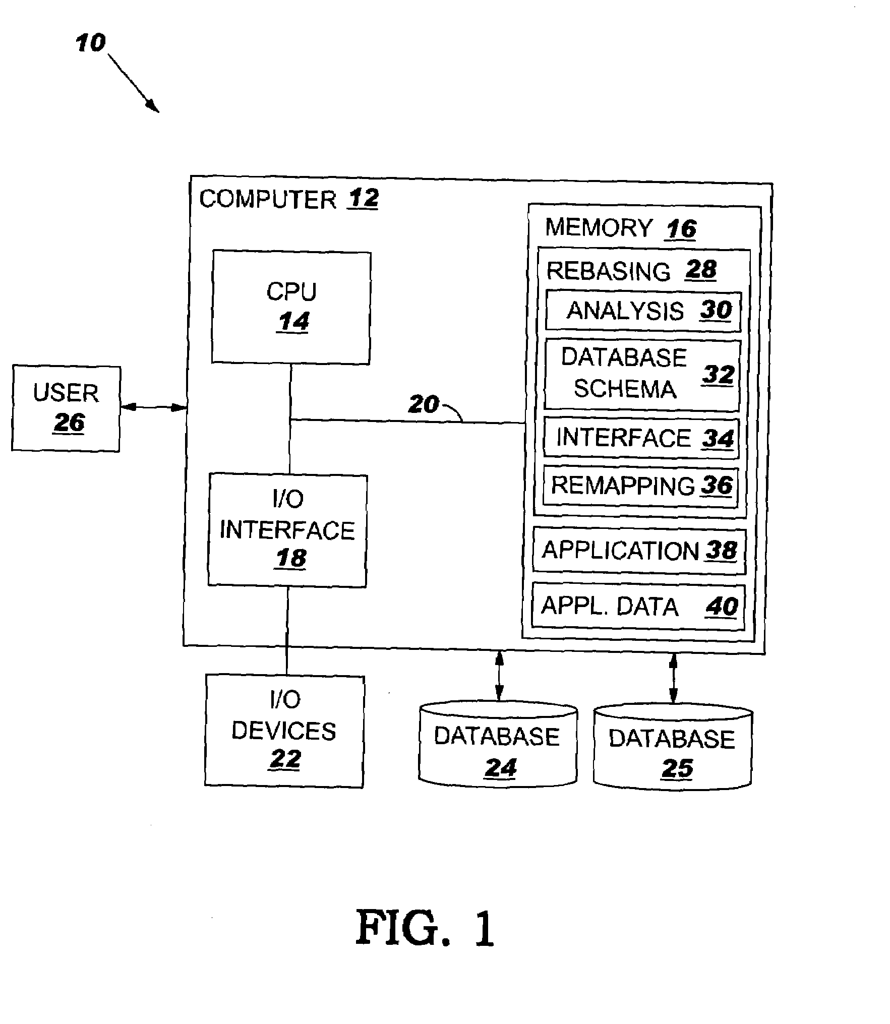 System, and program product for rebasing an application