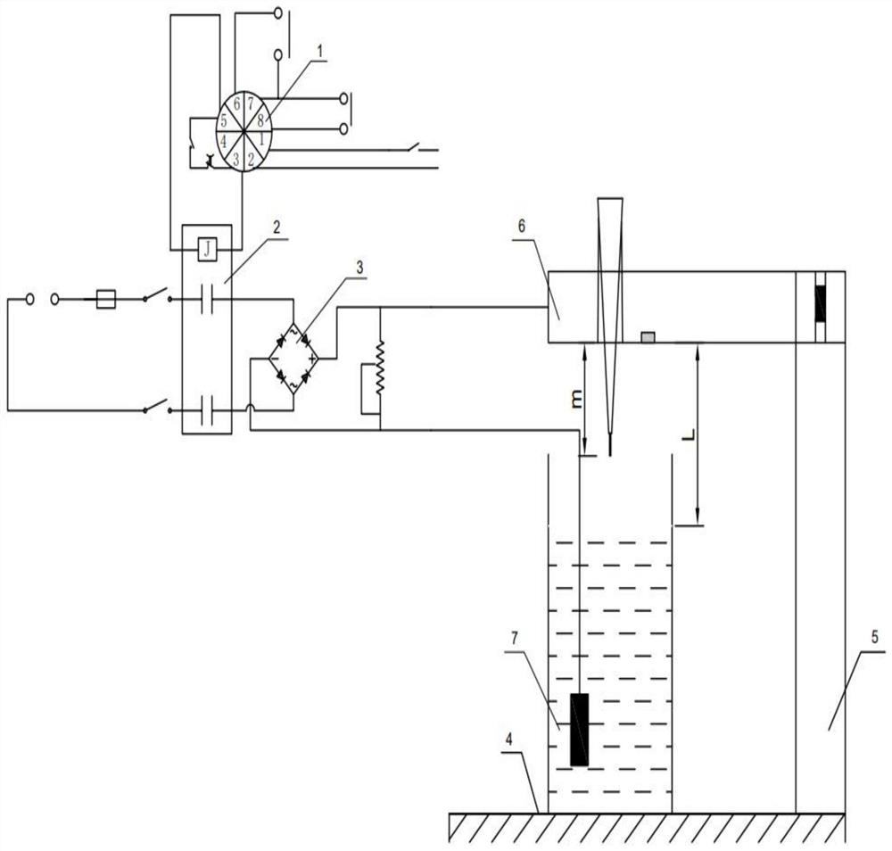 Brine welding device for precious metal thermocouple and operation method