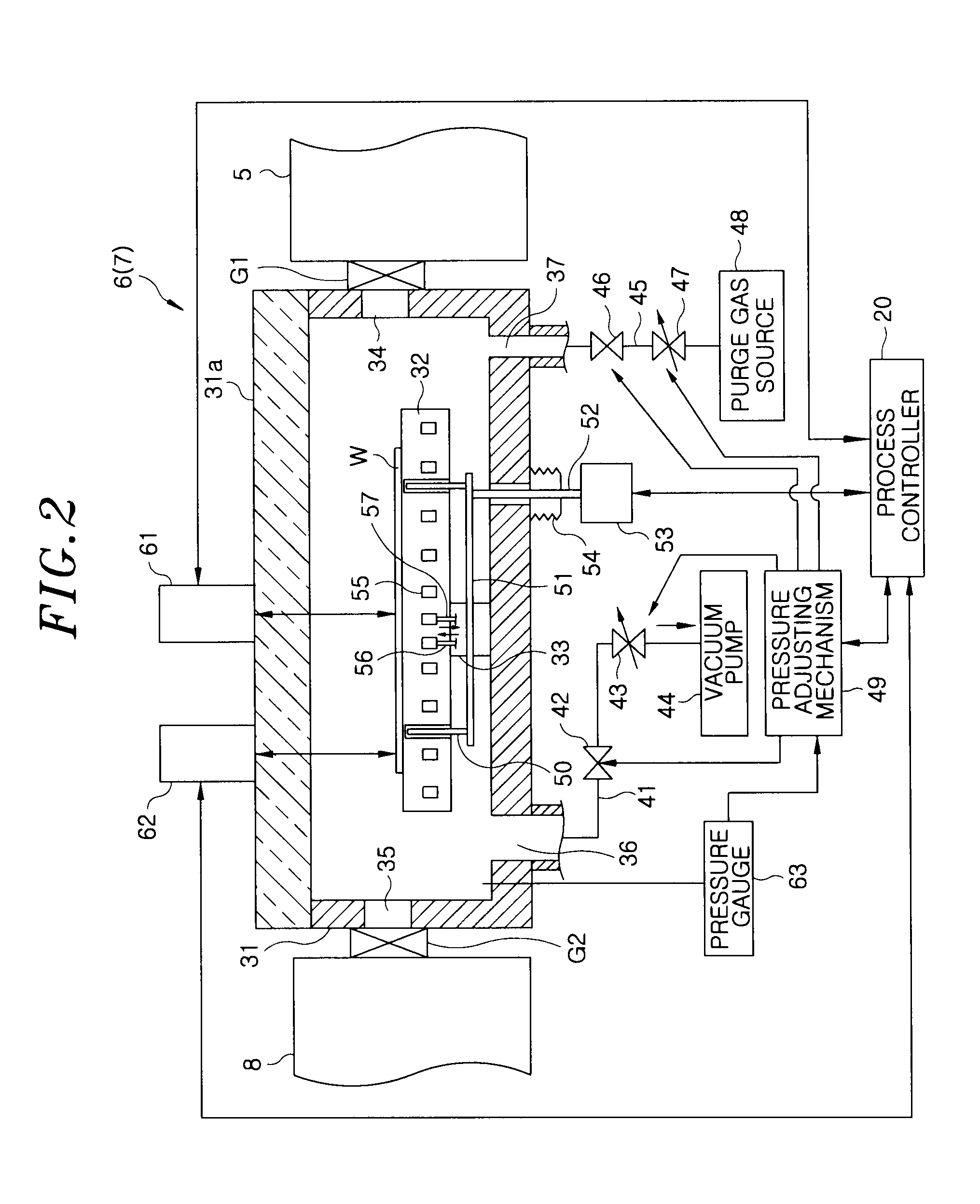 Load-lock apparatus and substrate cooling method