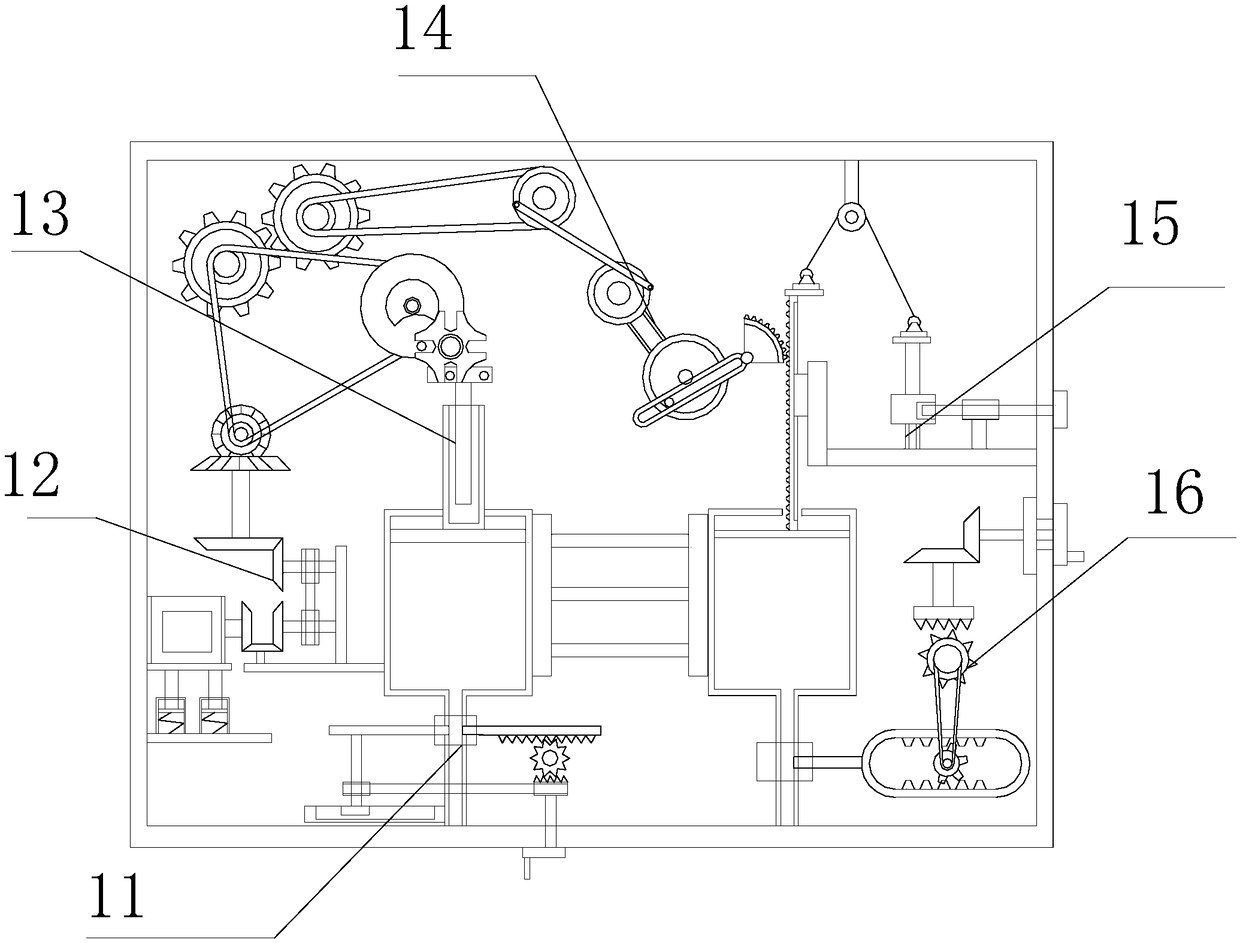 Bidirectional pressurization gastric lavage device for gastroenterology department