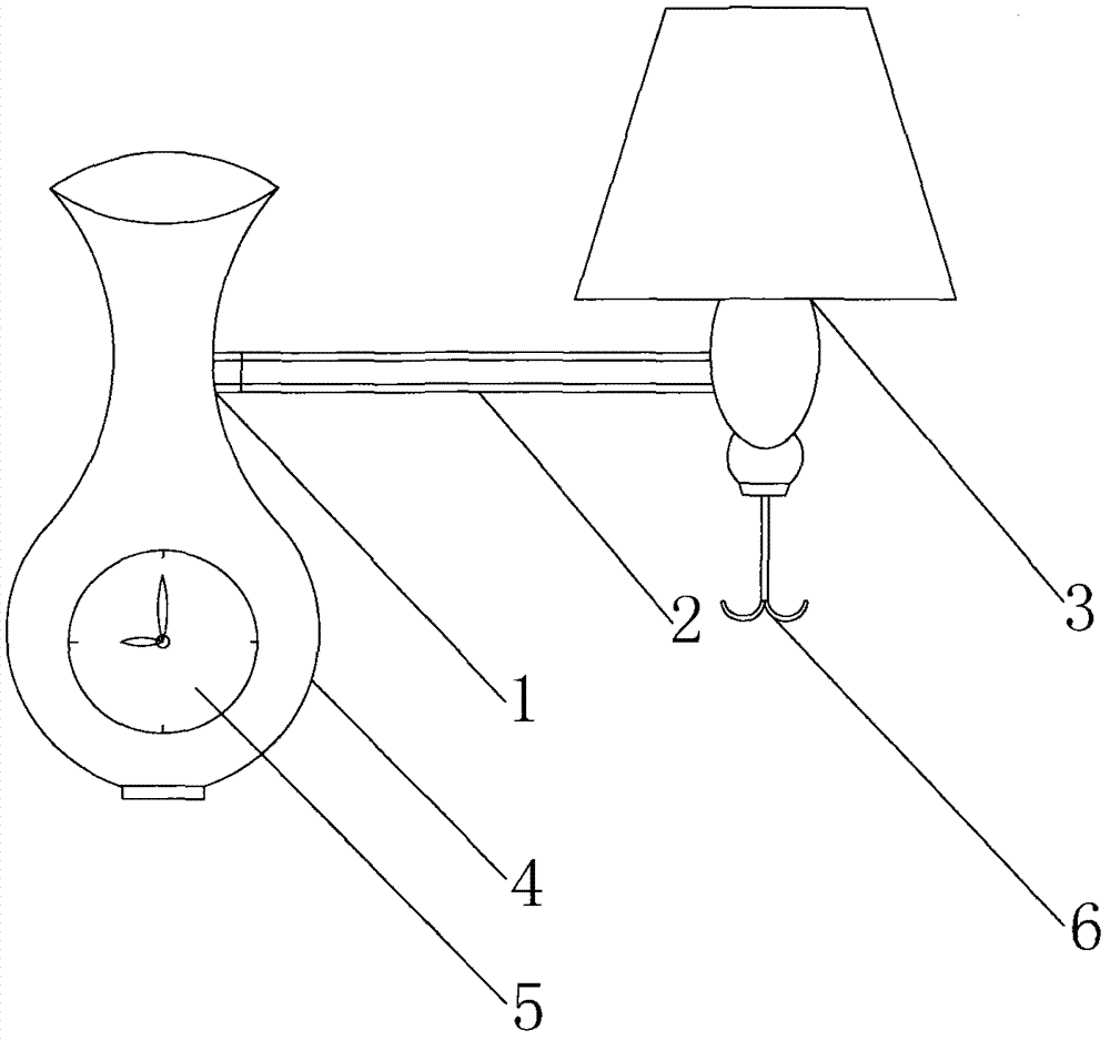 Multipurpose wall lamp