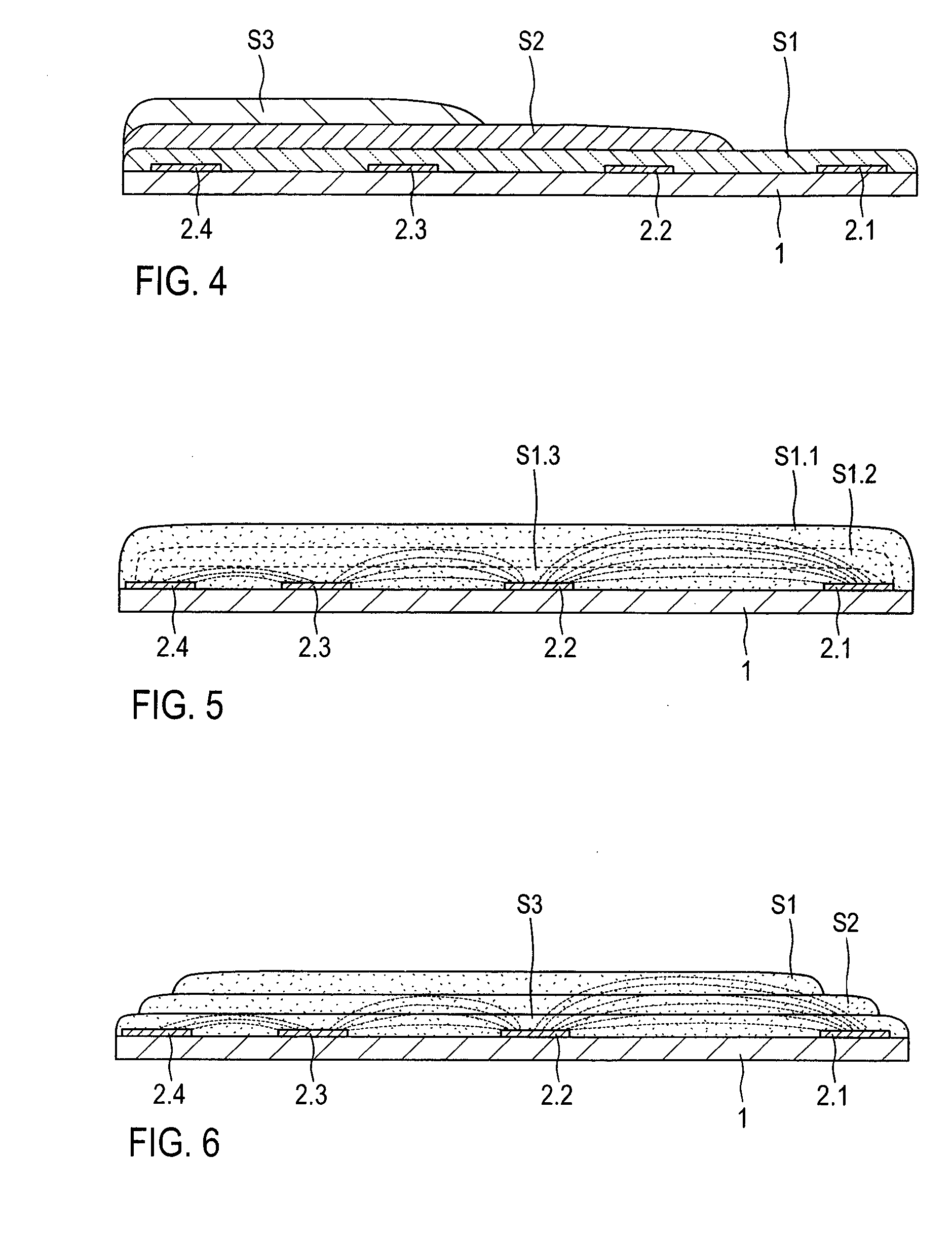 Arrangement and method for detecting air ingredients