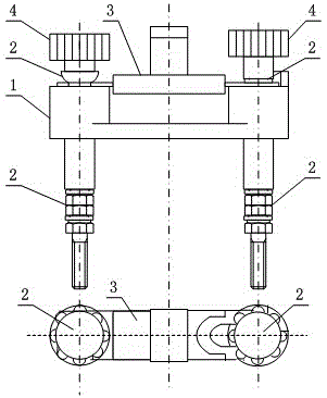 A state monitoring terminal and monitoring system for connecting the pressure plate of the electrical secondary circuit