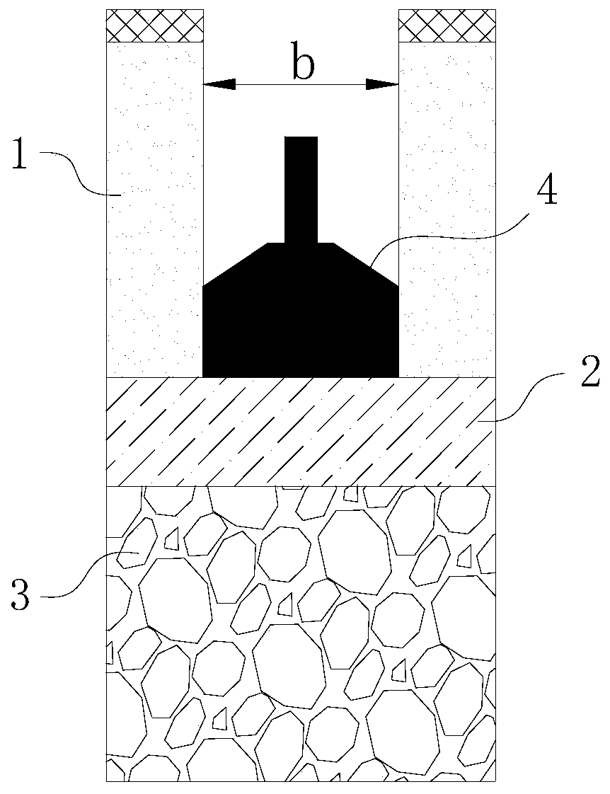 Hole forming method for cast-in-situ bored pile