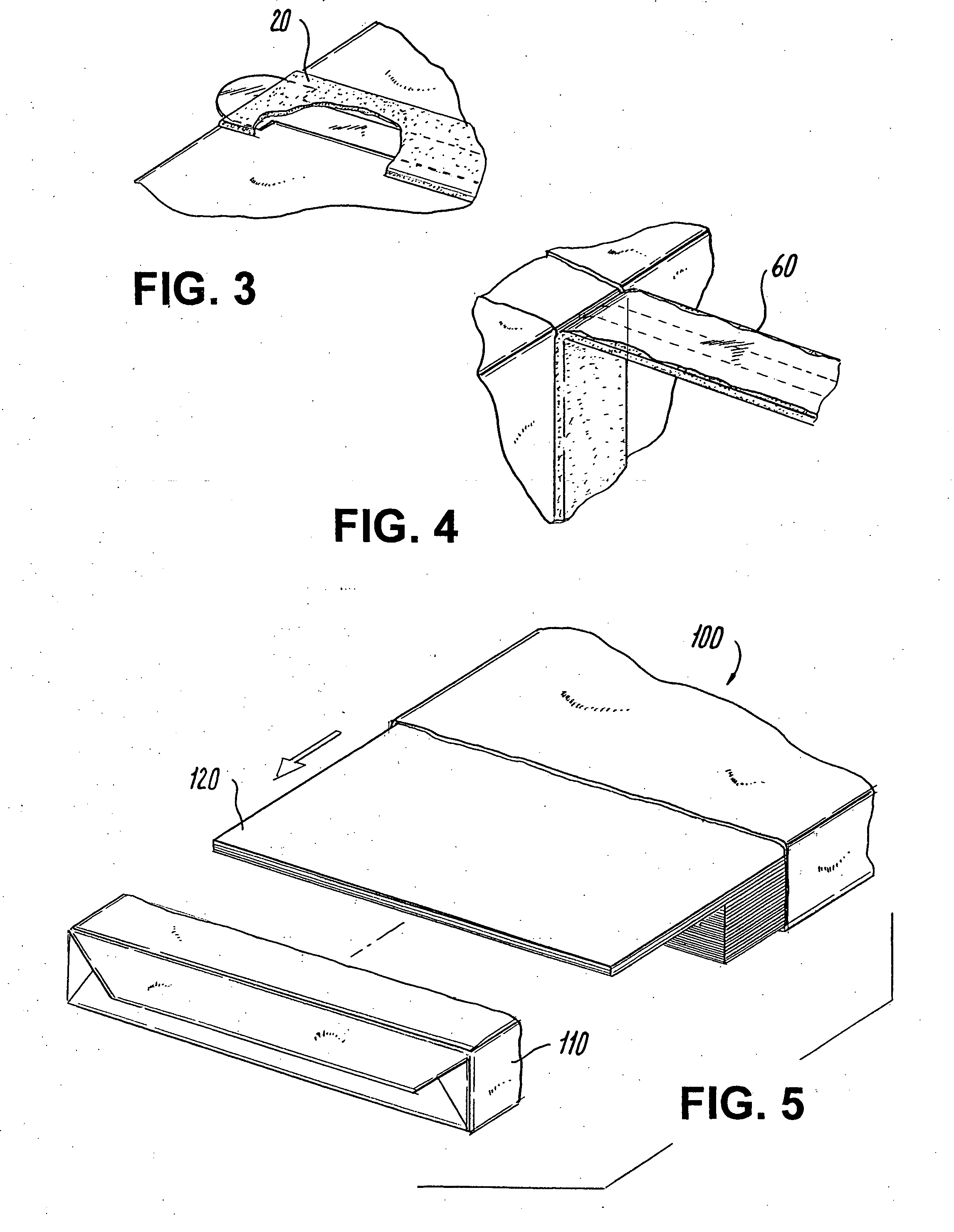 Packaging materials with tear tapes