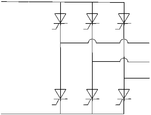 Current source-mixed voltage source series type current converter topology with flexible voltage output capability