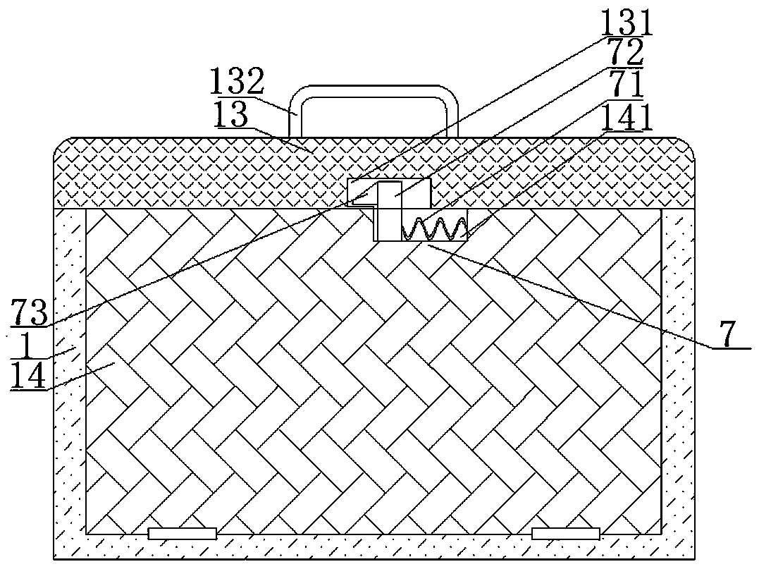 Electric tool box provided with buffer structureS