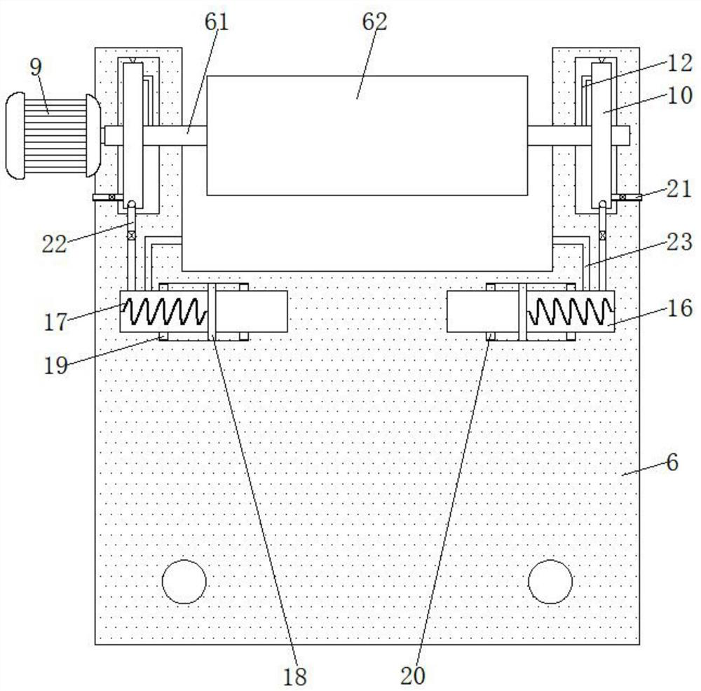 A guiding device for sticking LCD protective film